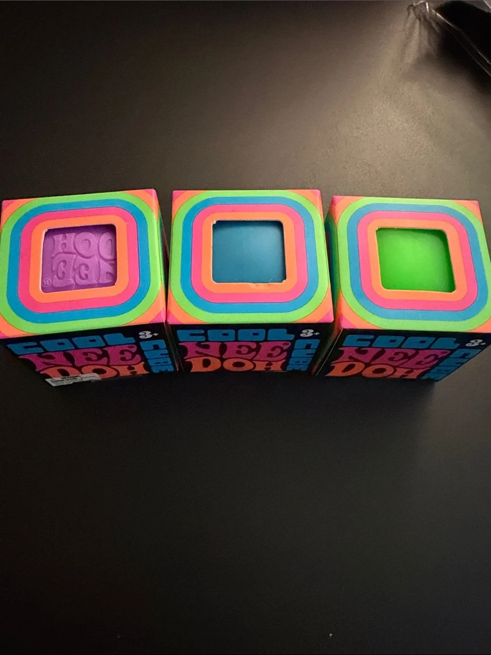 Needoh cool cube viral brand new ! Bundle of 3